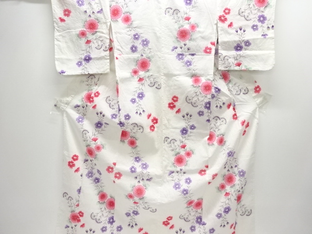 JAPANESE KIMONO / YUKATA / AUTUMNAL FLOWER 